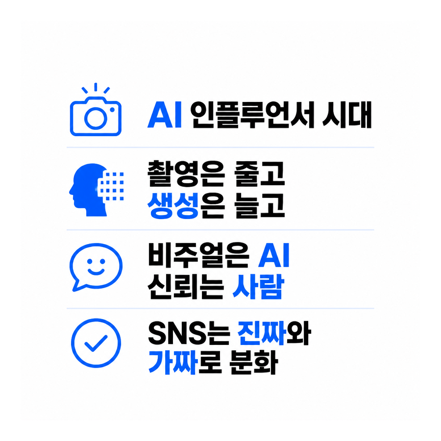 AI 인플루언서 시대, 인스타그램은 무엇으로 대체될까