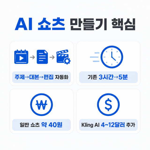 AI 쇼츠 만들기, 직장인 부수입 고민을 줄일 수 있을까