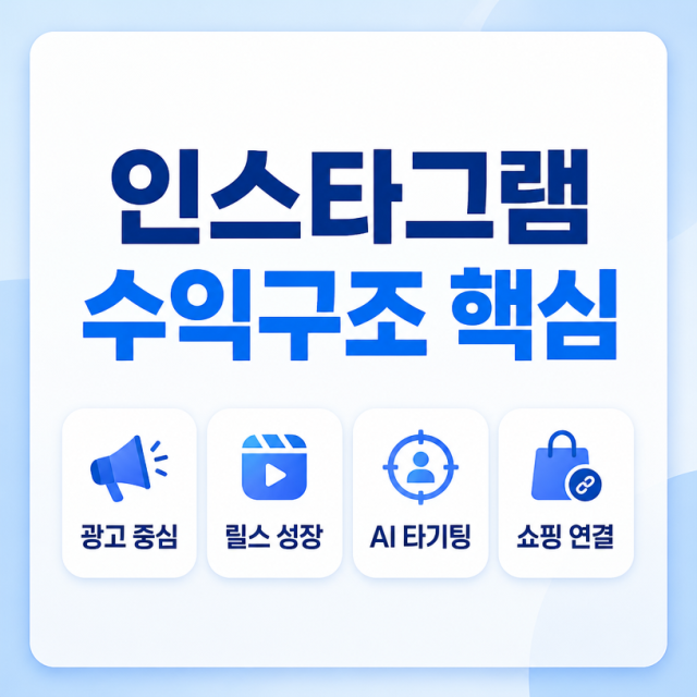 인스타그램은 어떻게 돈을 벌까? 릴스·스토리·광고로 읽는 메타의 수익구조