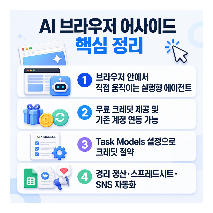 AI 브라우저 어사이드(Aside)란? 브라우저 안에서 직접 움직이는 실행형 에이전트 정리