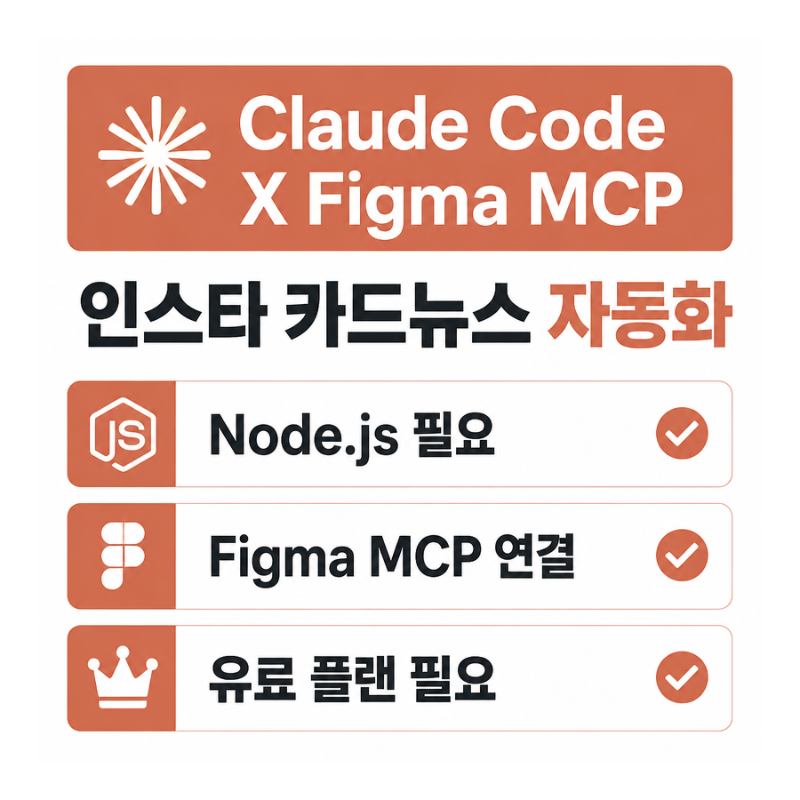Claude Code와 Figma MCP로 인스타 카드뉴스 자동화하는 법