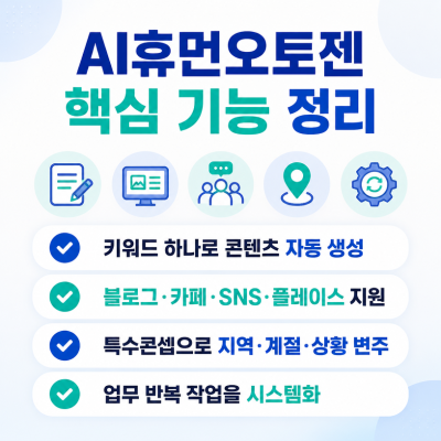 AI휴먼오토젠, 콘텐츠·업무 자동화로 마케팅 제작 흐름 정리